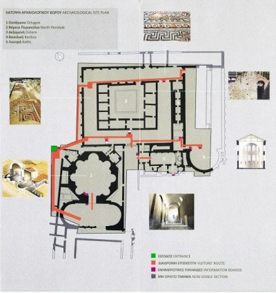 Galerius Palace Complex Thessaloniki. After years of efforts the Galerius complex is partially restored and available for visit.