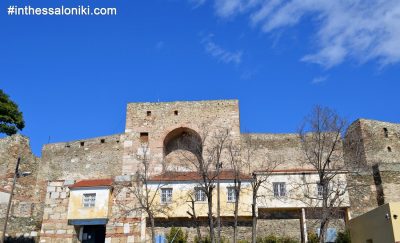 Heptapyrgion - Yedi Kule (Seven Towers Fortress). The entrance to Yedi Kule is located to the imposive ramparts on the Southern section of the Heptapyrgion Fortress. We now find ourselves to the heart of the city's Akropolis!